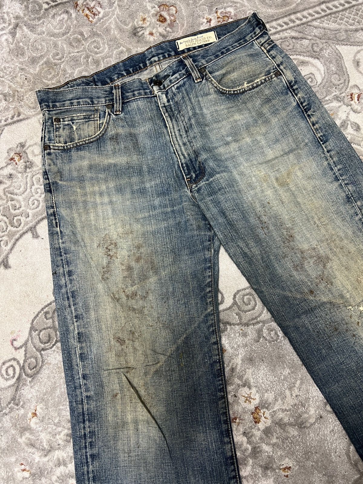 Designer × Polo Ralph Lauren POLO RALPH LAUREN THOMPSON JEANS DENIM Size US 36 / EU 52 - 7 Thumbnail