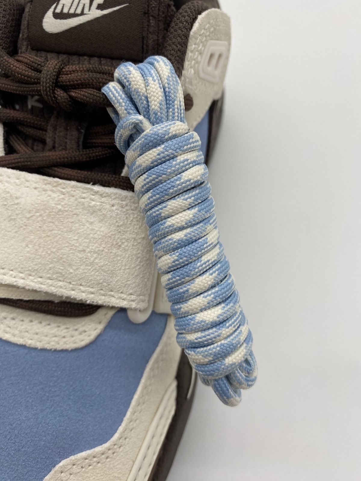 Nike × Travis Scott Nike Zoom Field Jaxx Travis Scott Leche Blue US 5.5 New Size US 5.5 / EU 38 - 8 Thumbnail