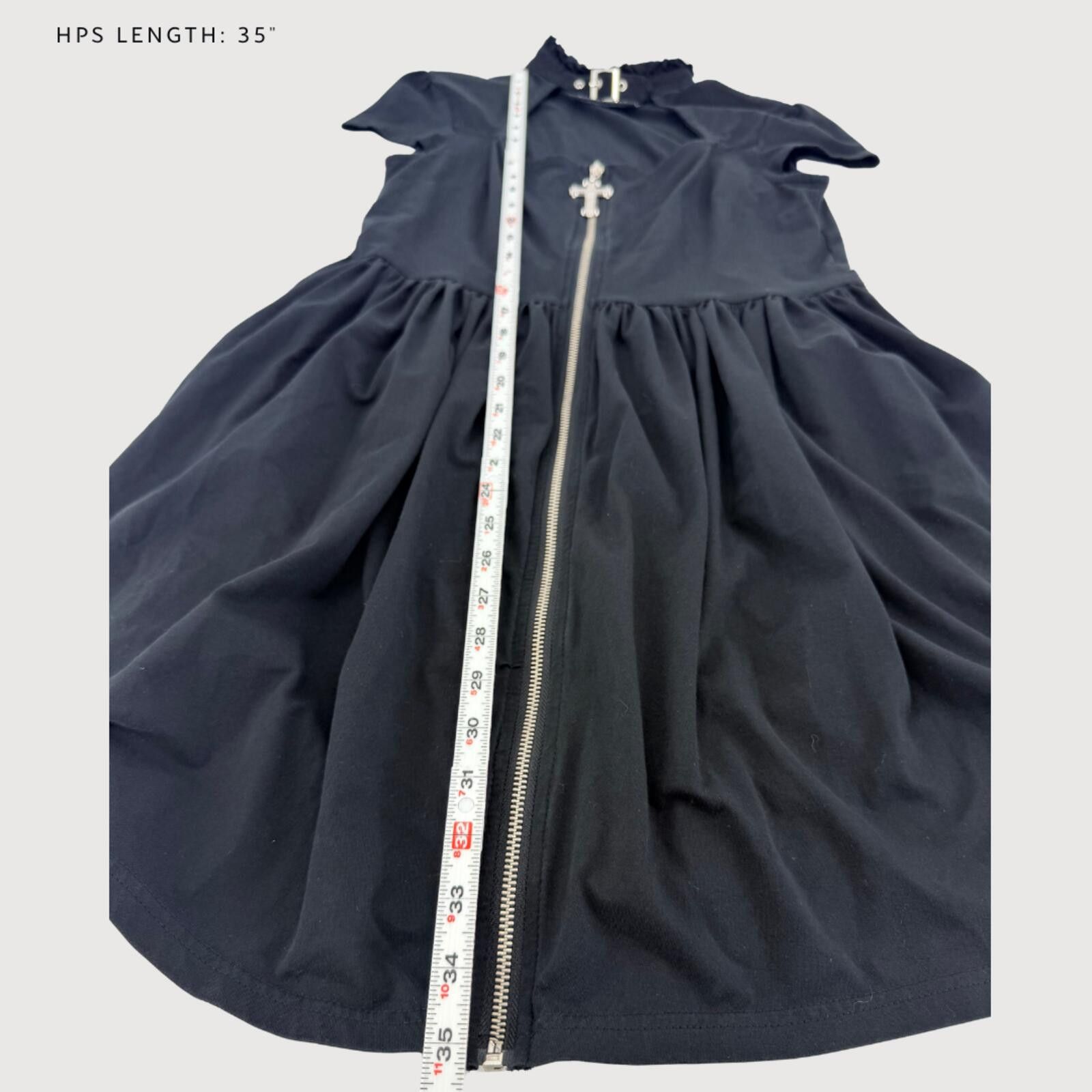 Killstar Killstar Lucinda Gothic Skater Dress M Size M / US 6-8 / IT 42-44 - 6 Thumbnail