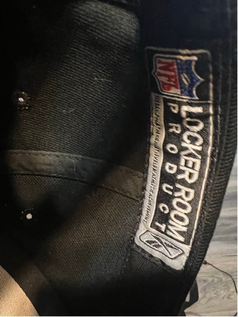 Reebok Unisex Reebok NFL 2003 AFC Champions Cap Black/Red One Size Size ONE SIZE - 7 Thumbnail