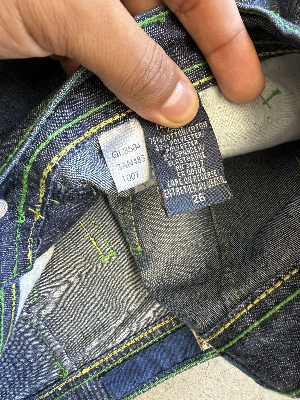 Marithe + Francois Girbaud Marithe Francois Girbaud women’s denim vintage Y2K 00s 26 Size 26" / US 2 / IT 38 - 5 Thumbnail
