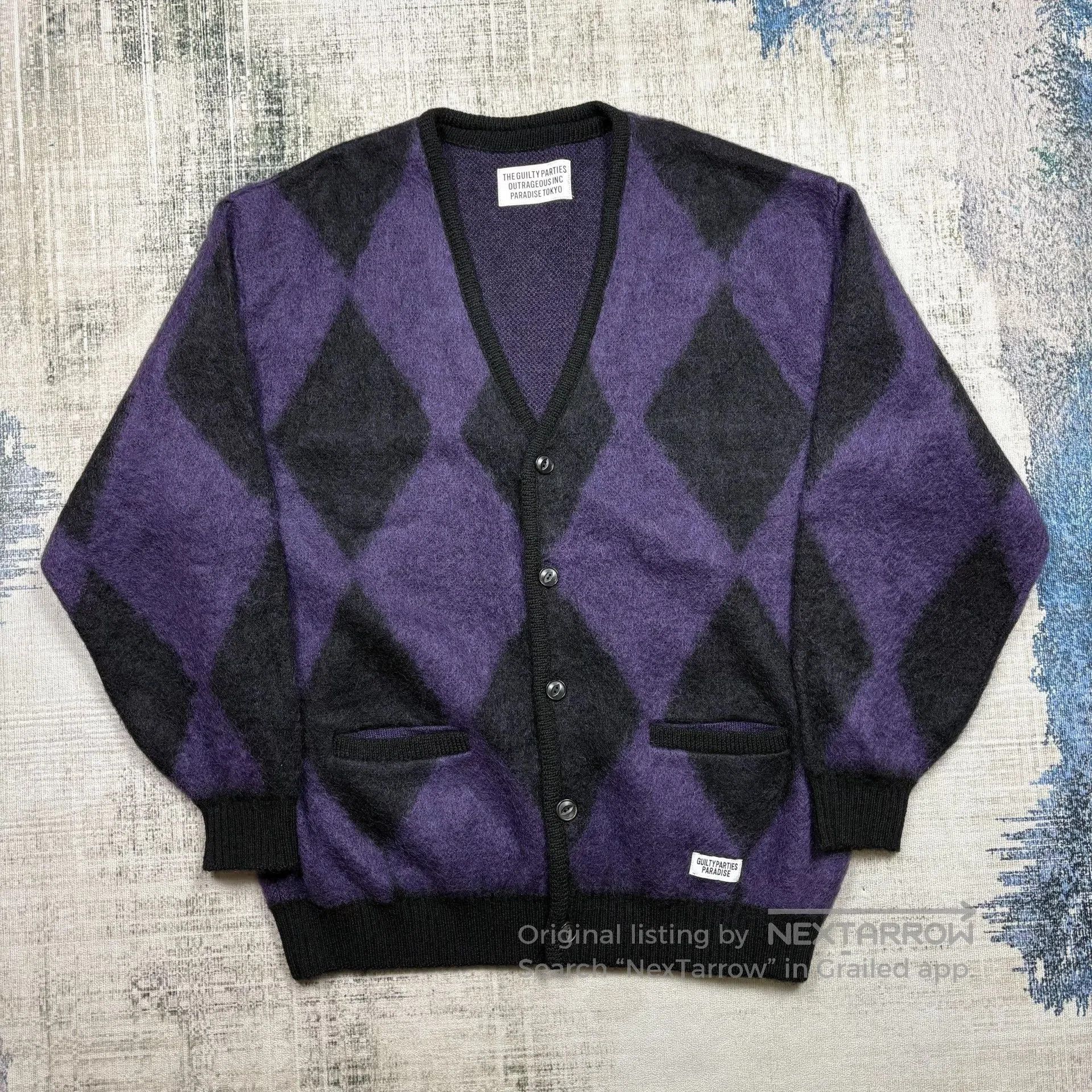 Wacko Maria WACKO MARIA Mohair Cardigan. Size US XL / EU 56 / 4 - 1 Thumbnail