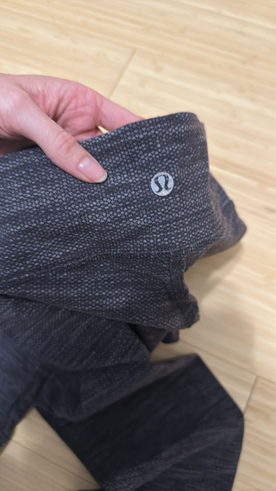 Lululemon Wunder Under Pant Diamond Jacquard Space Dye Black Deep Coal Size 27" / US 4 / IT 40 - 8 Thumbnail