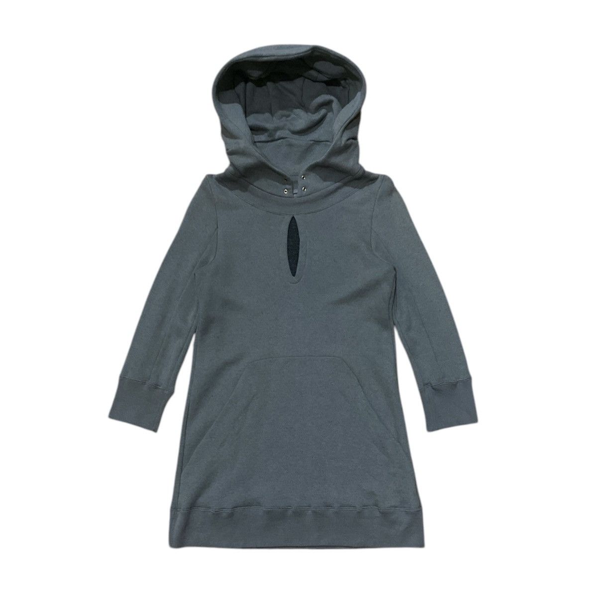 Japanese Brand × Jun Takahashi × Undercover Undercover Jun Takahashi Ripped Chest Hoodie Size S / US 4 / IT 40 - 2 Thumbnail