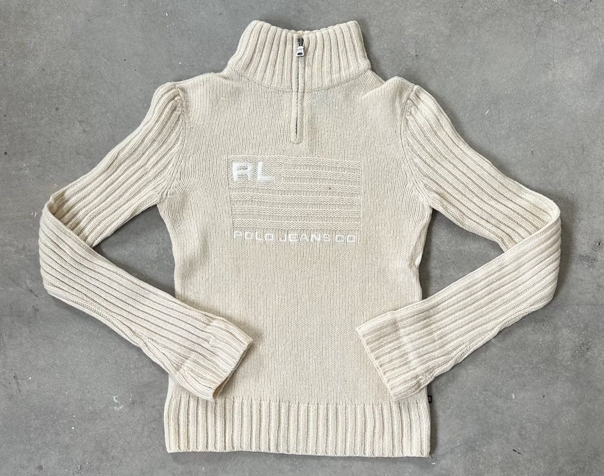 Polo Ralph Lauren POLO JEANS BY POLO RALPH LAUREN MIDZIPPER KNITWEAR Size US M / EU 48-50 / 2 - 1 Thumbnail