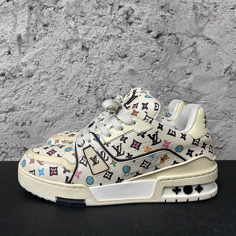 Louis Vuitton Tyler Trainer Beige Low-top Sneakers 0079