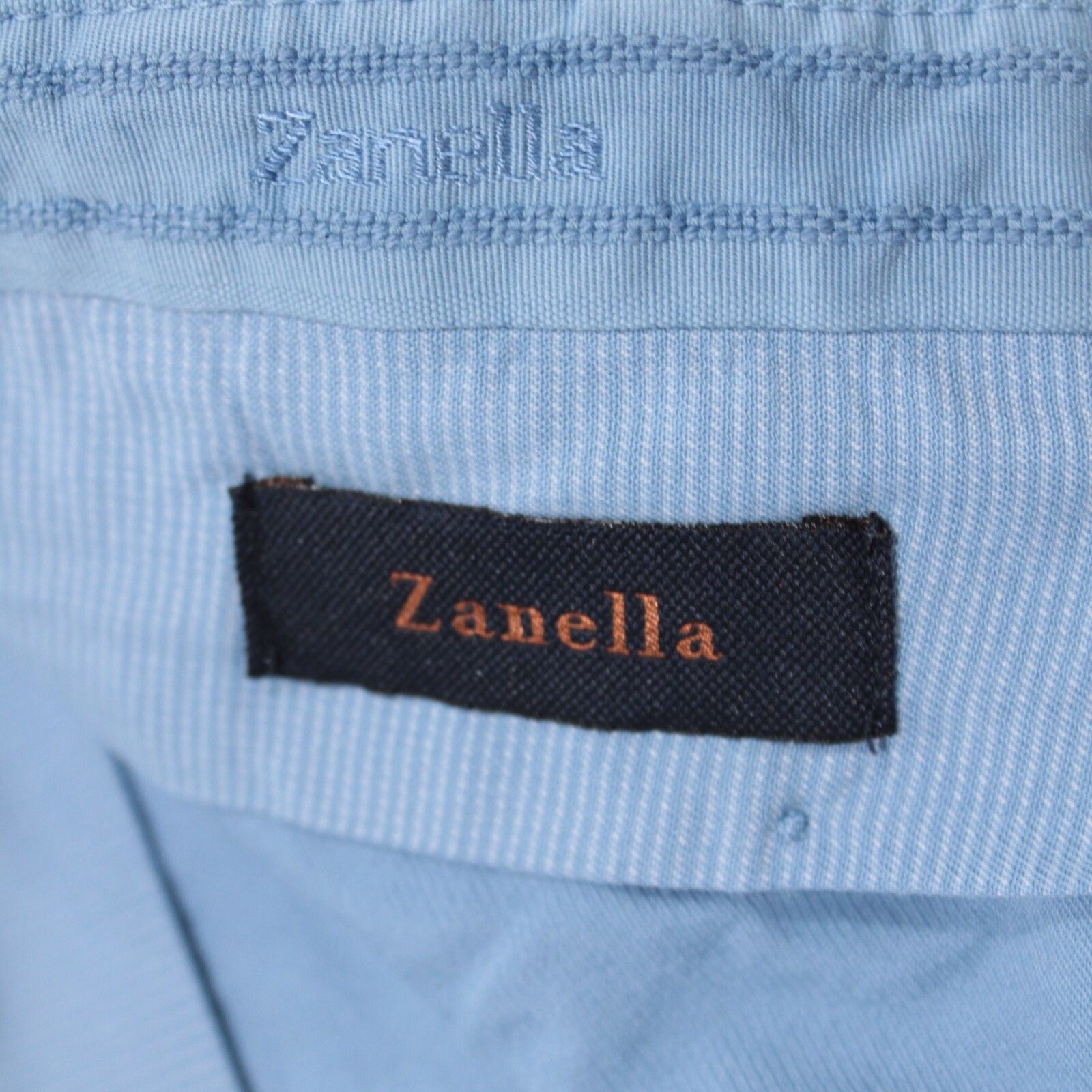 Zanella Zanella New with tags Chino Size 38 US In Blue Size US 38 / EU 54 - 6 Thumbnail