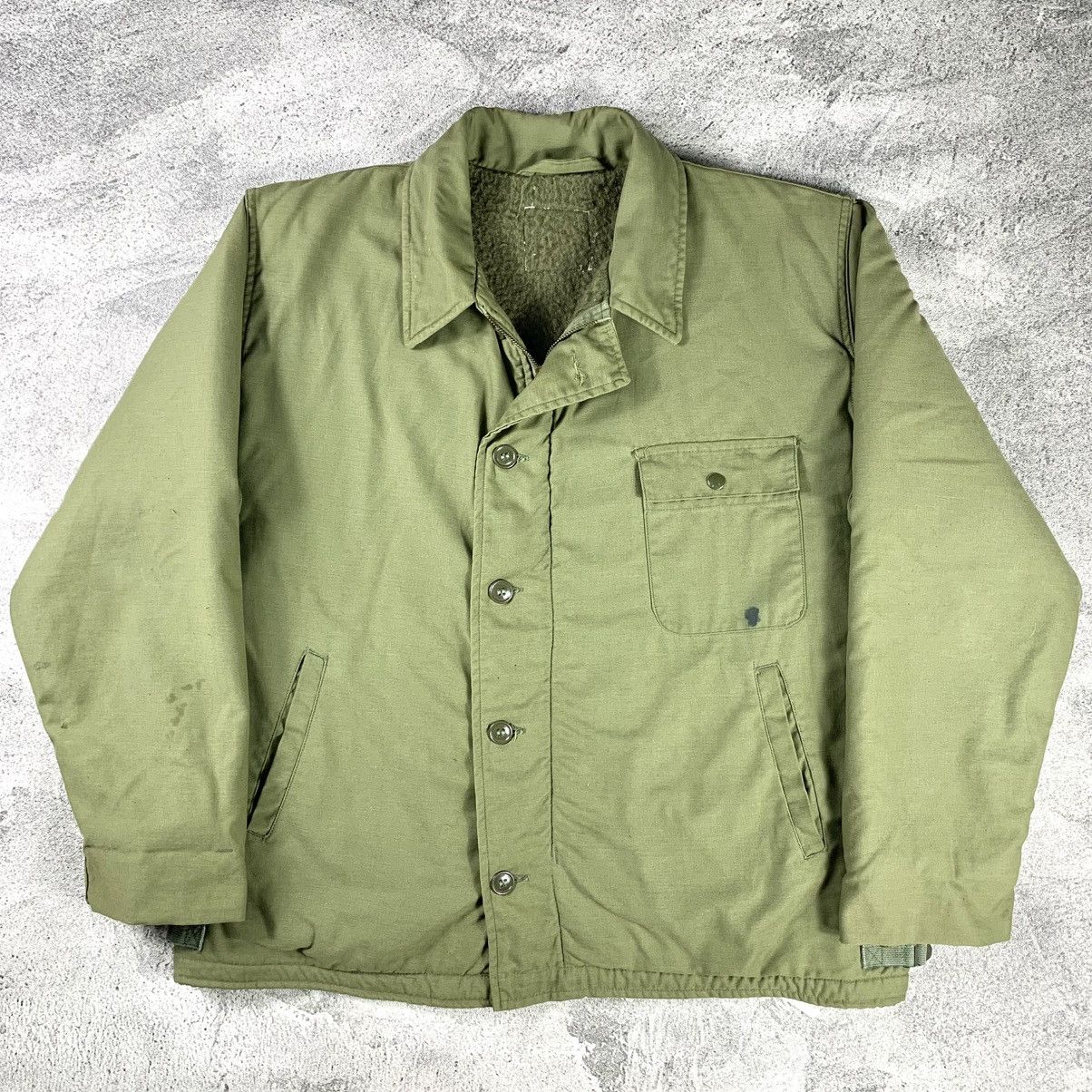 Vintage (SOLD OUT) Vintage 60’s USNAVY A-2 Deck Jacket Size US L / EU 52-54 / 3 - 1 Thumbnail