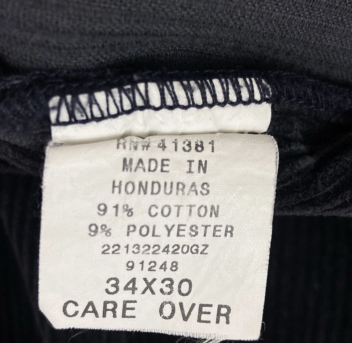 Polo Ralph Lauren Polo Ralph Lauren Andrew Pant 34 X 30(26 Hem) Black Corduroy Size US 34 / EU 50 - 8 Thumbnail