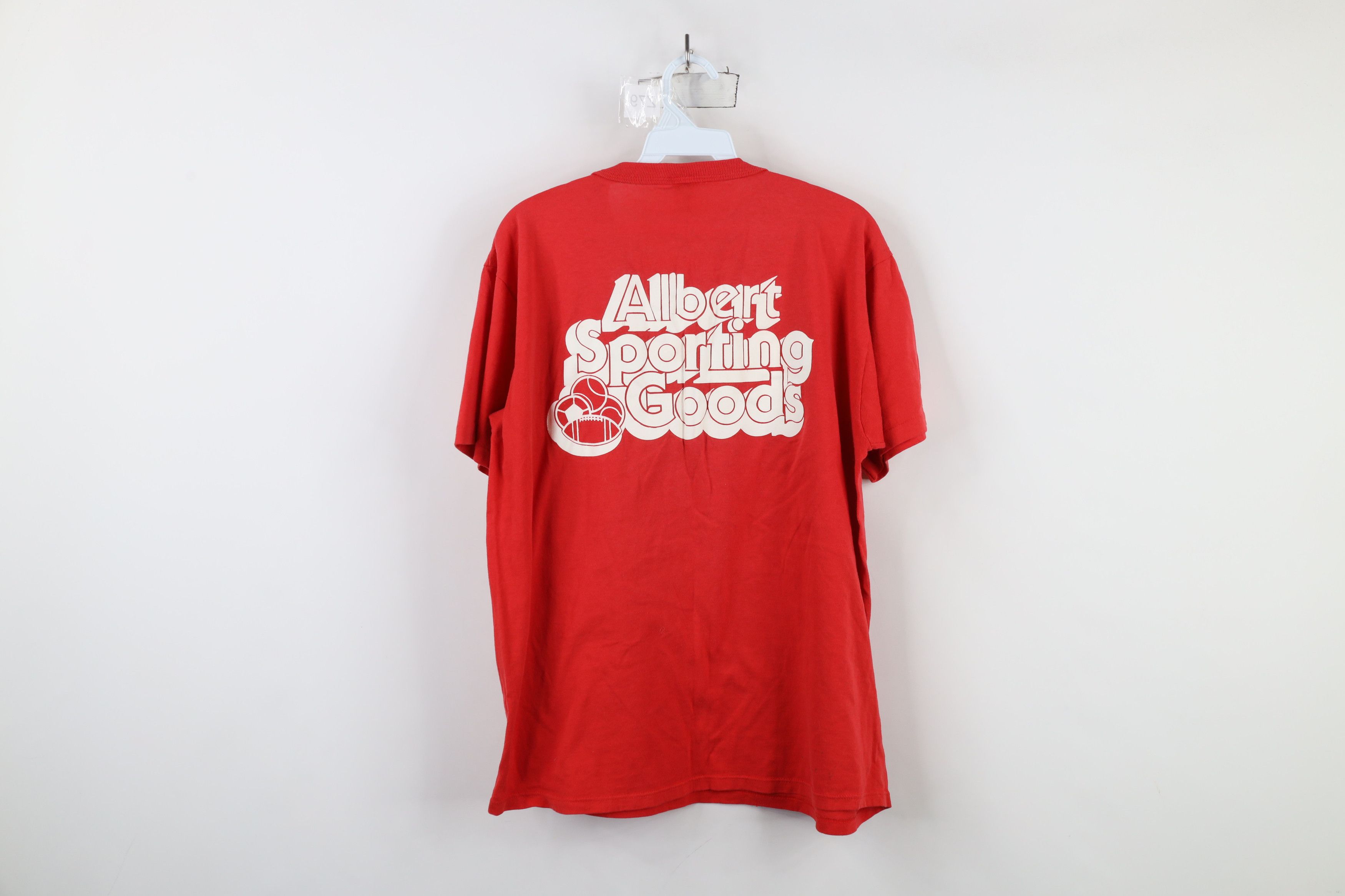 Russell Athletic × Vintage Vintage 90s Russell Athletic Goods Gridersville T-Shirt USA Size US L / EU 52-54 / 3 - 12 Thumbnail