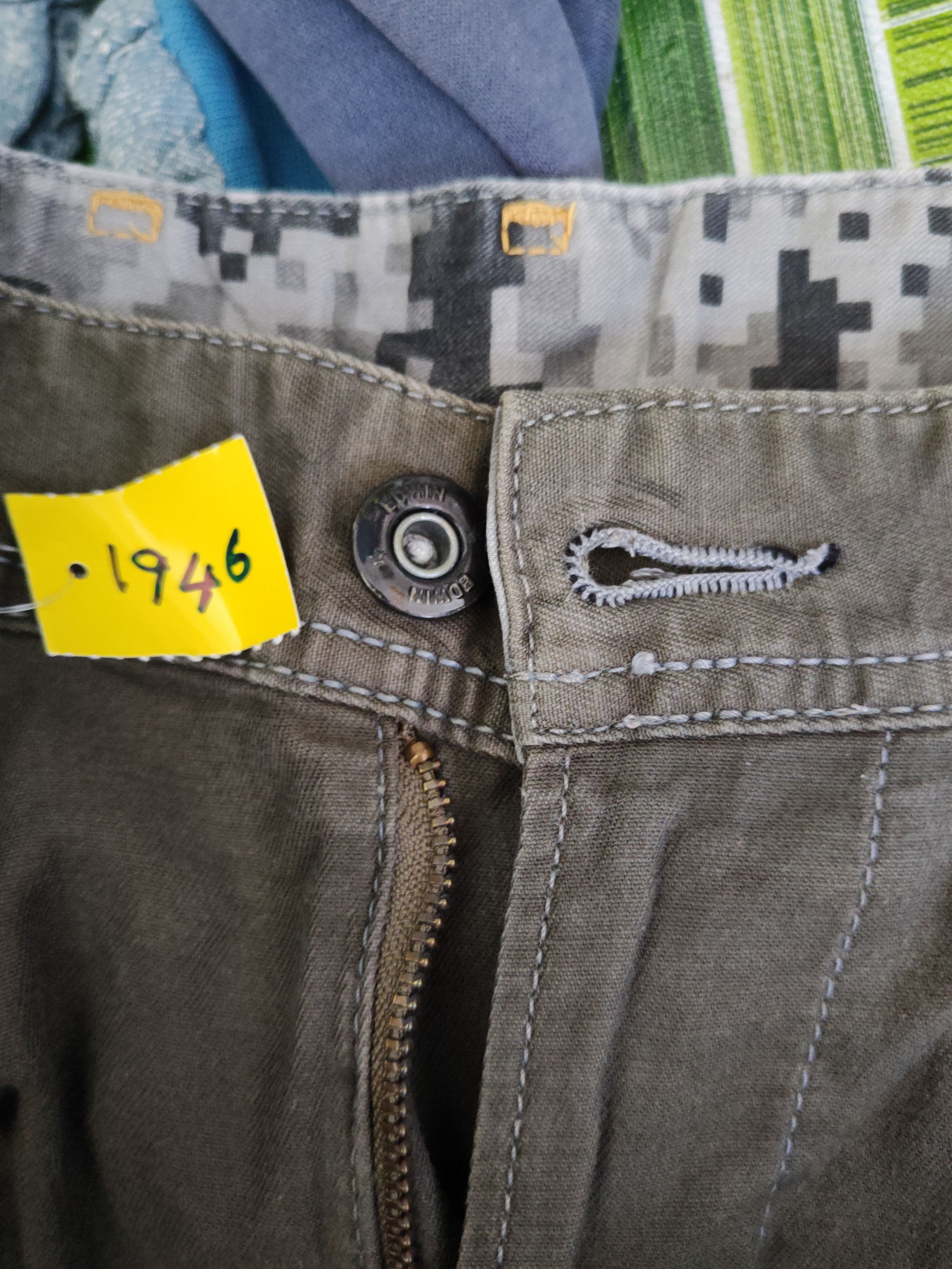 Edwin DL Edwin Efunction Dark Olive Multipocket Cargo Pants# 1946 Size US 28 / EU 44 - 17 Thumbnail