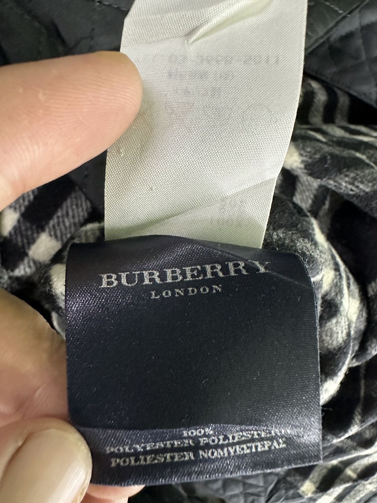 Burberry Burberry London Nova Check Trench Coat Jacket Black Size US M / EU 48-50 / 2 - 11 Thumbnail