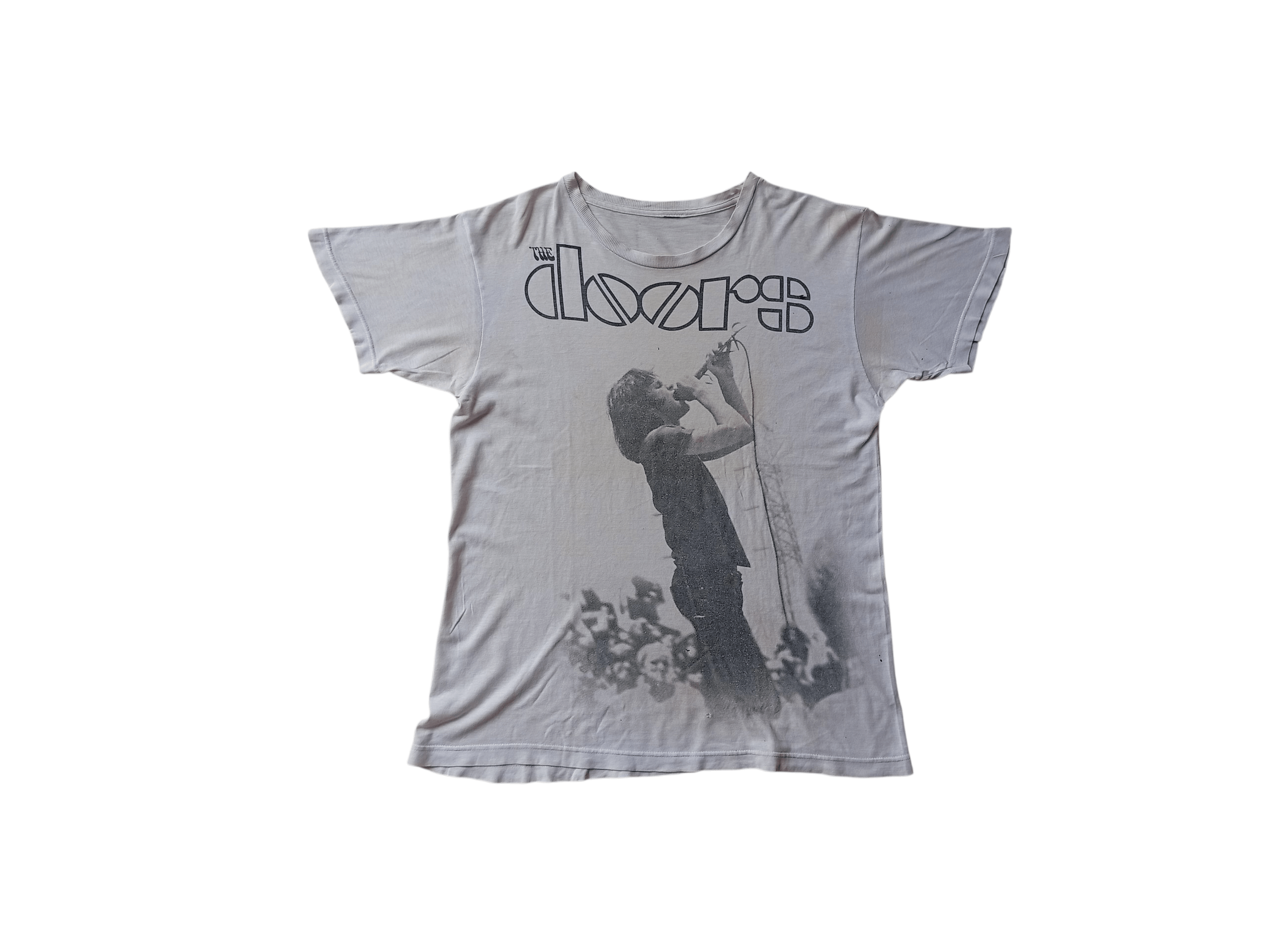 Band Tees Thrashed The Doors Jim Morrison tee Size US M / EU 48-50 / 2 - 1 Thumbnail