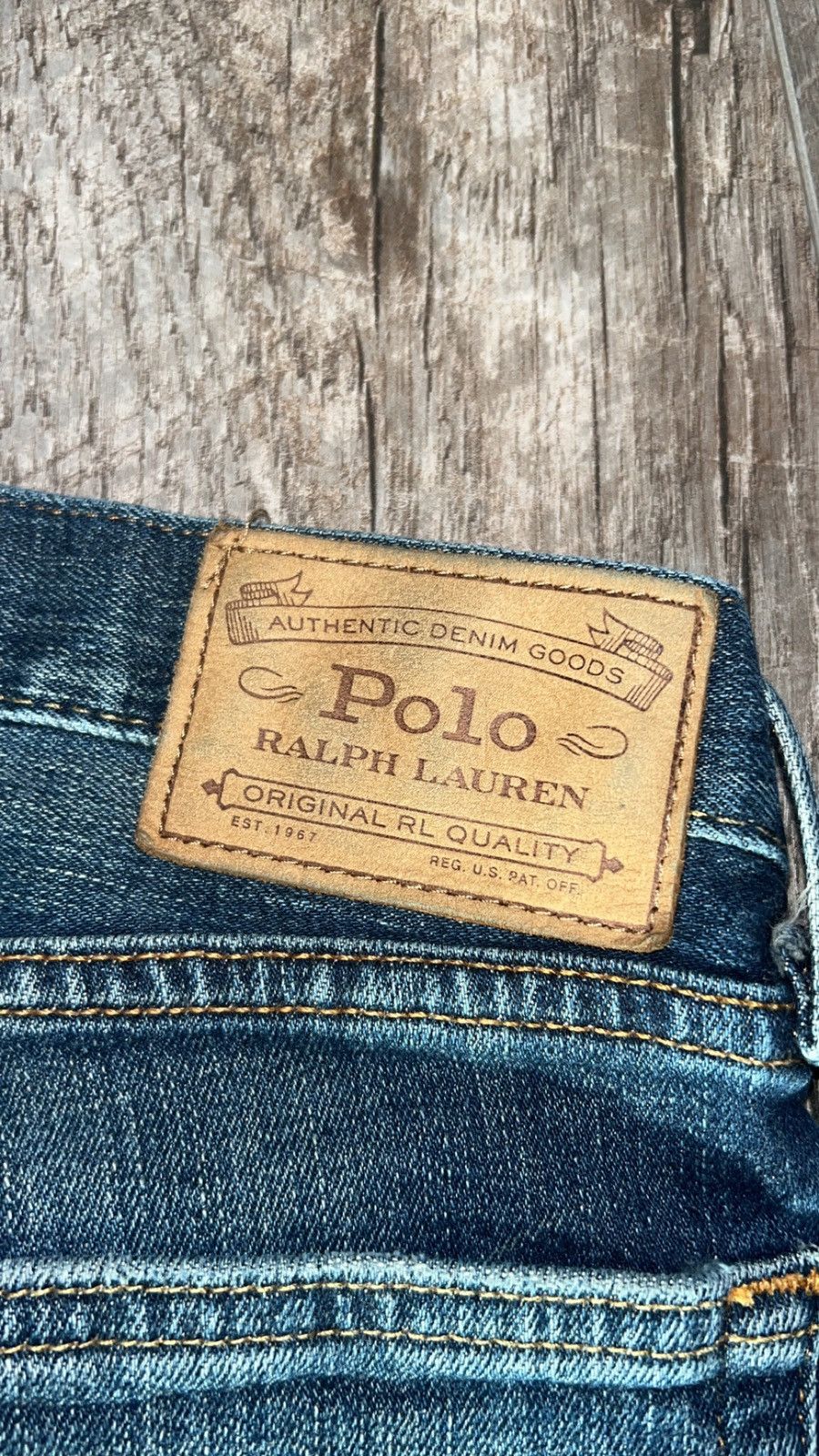 Polo Ralph Lauren ❗️POLO SLIM STRAIGHT DENIM❗️ Size US 30 / EU 46 - 3 Thumbnail