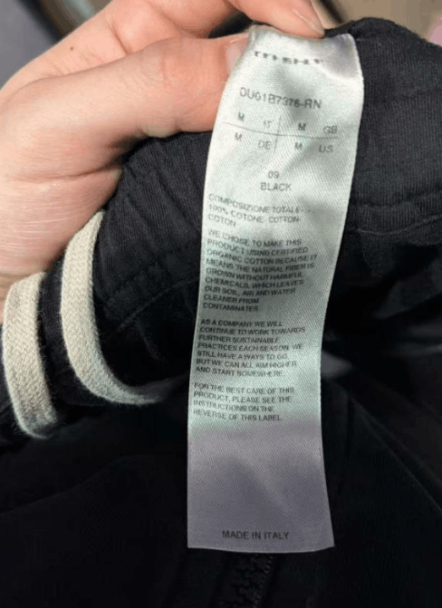 Rick Owens Drkshdw Rick Owens DRKSHDW Black Drawstring Cargo Sweatpants Size US 32 / EU 48 - 6 Thumbnail