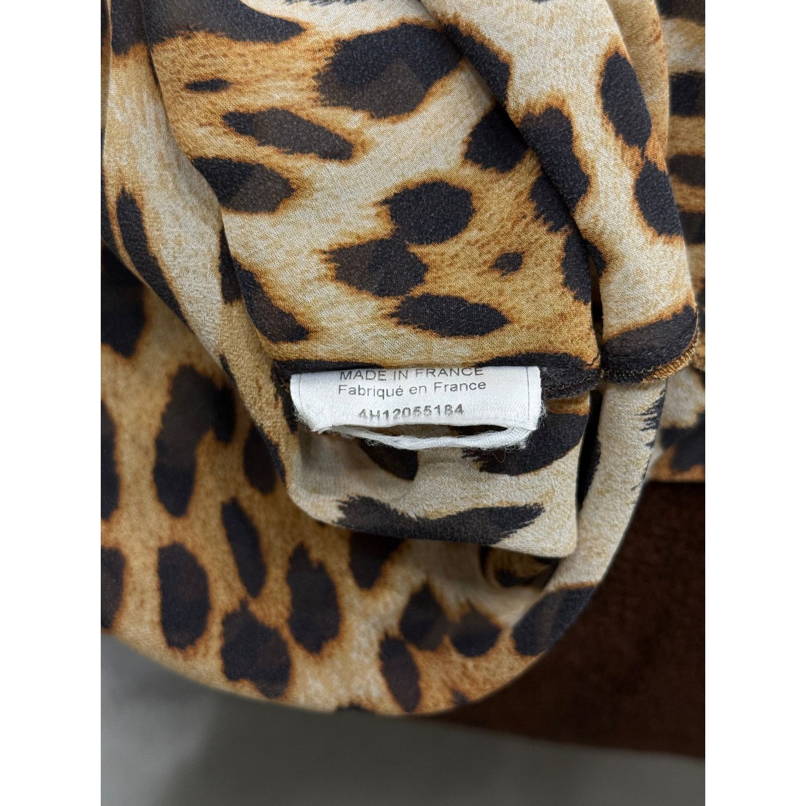 Dior 2004 Christian Dior by John Galliano leopard print shirt Size M / US 6-8 / IT 42-44 - 10 Thumbnail