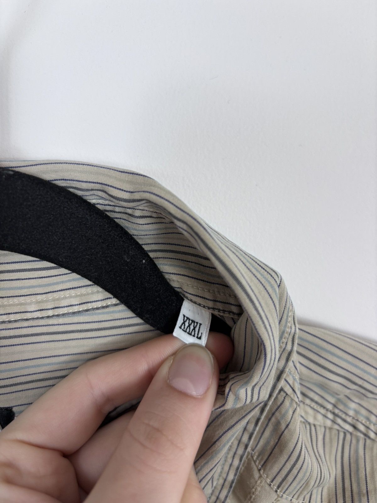 Dolce & Gabbana Dolce & Gabbana Vintage Men’s Beige Striped Button Up Shirt Size US XL / EU 56 / 4 - 17 Thumbnail