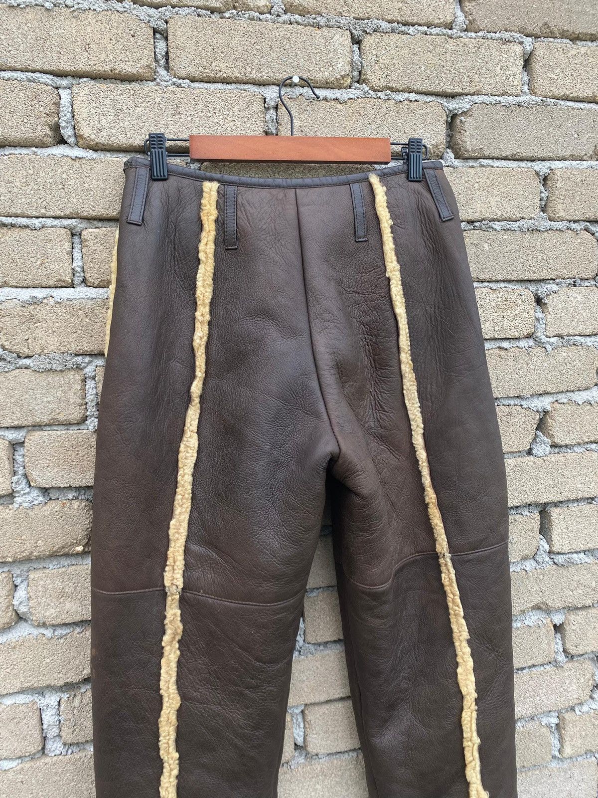 Yoshiyuki Konishi Yoshiyuki Konishi B3 Sheepskin Shearling Leather Pant 29-30 Size US 30 / EU 46 - 7 Thumbnail