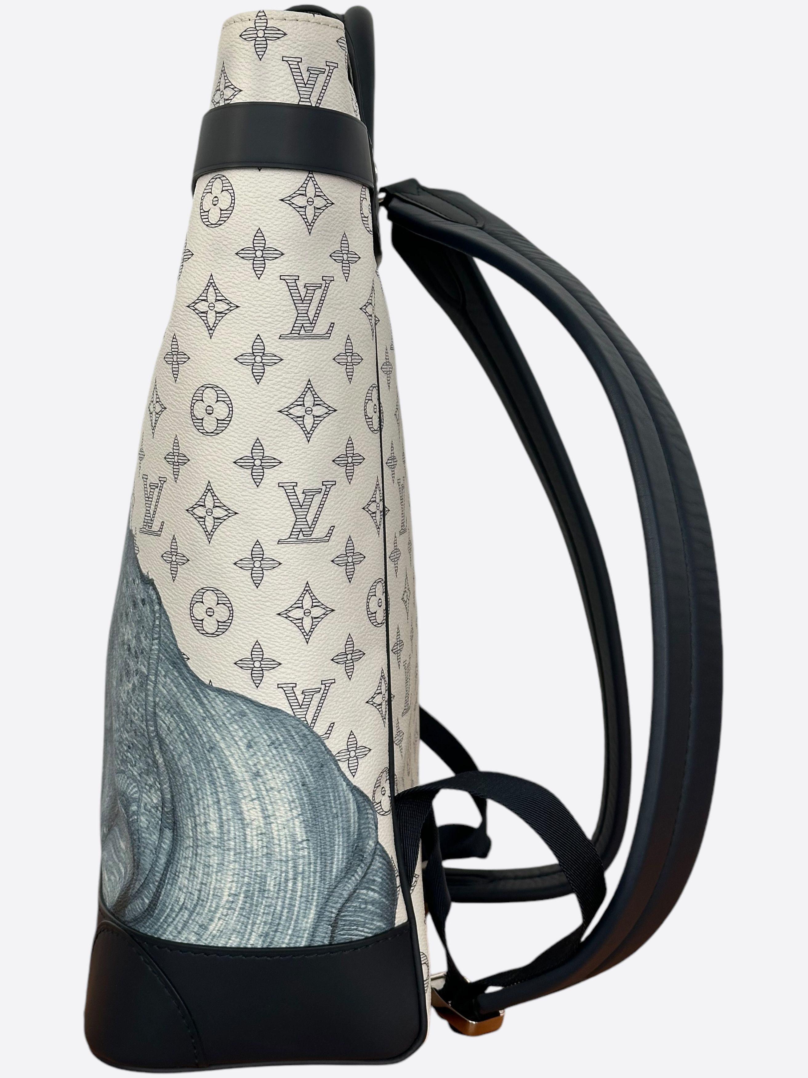 Louis Vuitton Louis Vuitton Chapman Brothers Cream Rhino Steamer Backpack Size ONE SIZE - 4 Thumbnail
