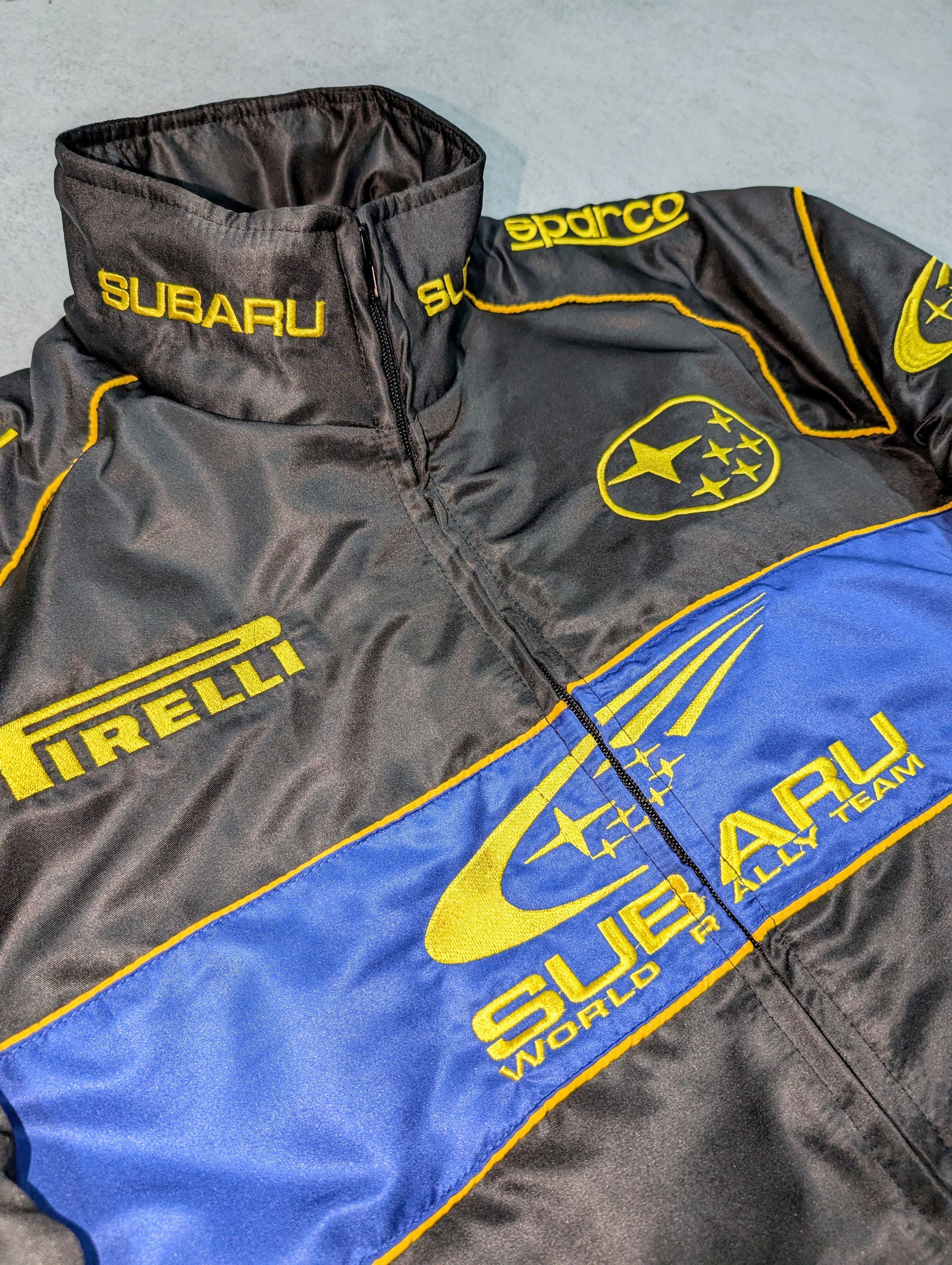 Vintage Subaru World Rally Team Motorsport Jacket Perfect for Racing Size US M / EU 48-50 / 2 - 4 Thumbnail