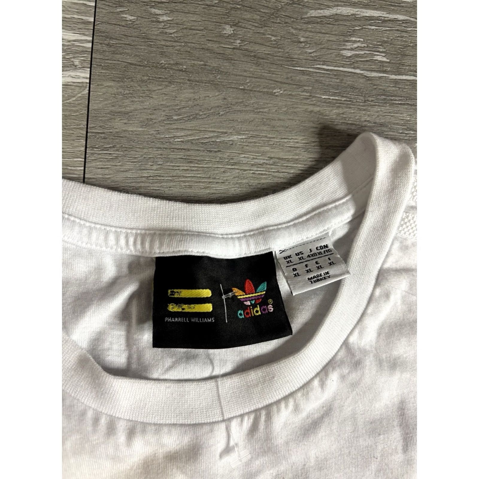 Adidas adidas Human Race Infinite Species Graphic Tee T-Shirt Mens XL White Size US XL / EU 56 / 4 - 3 Thumbnail