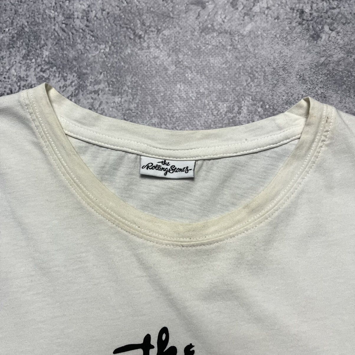 Band Tees × The Rolling Stones The Rolling Stones Big Logo Tee Rock Band Size US L / EU 52-54 / 3 - 4 Thumbnail