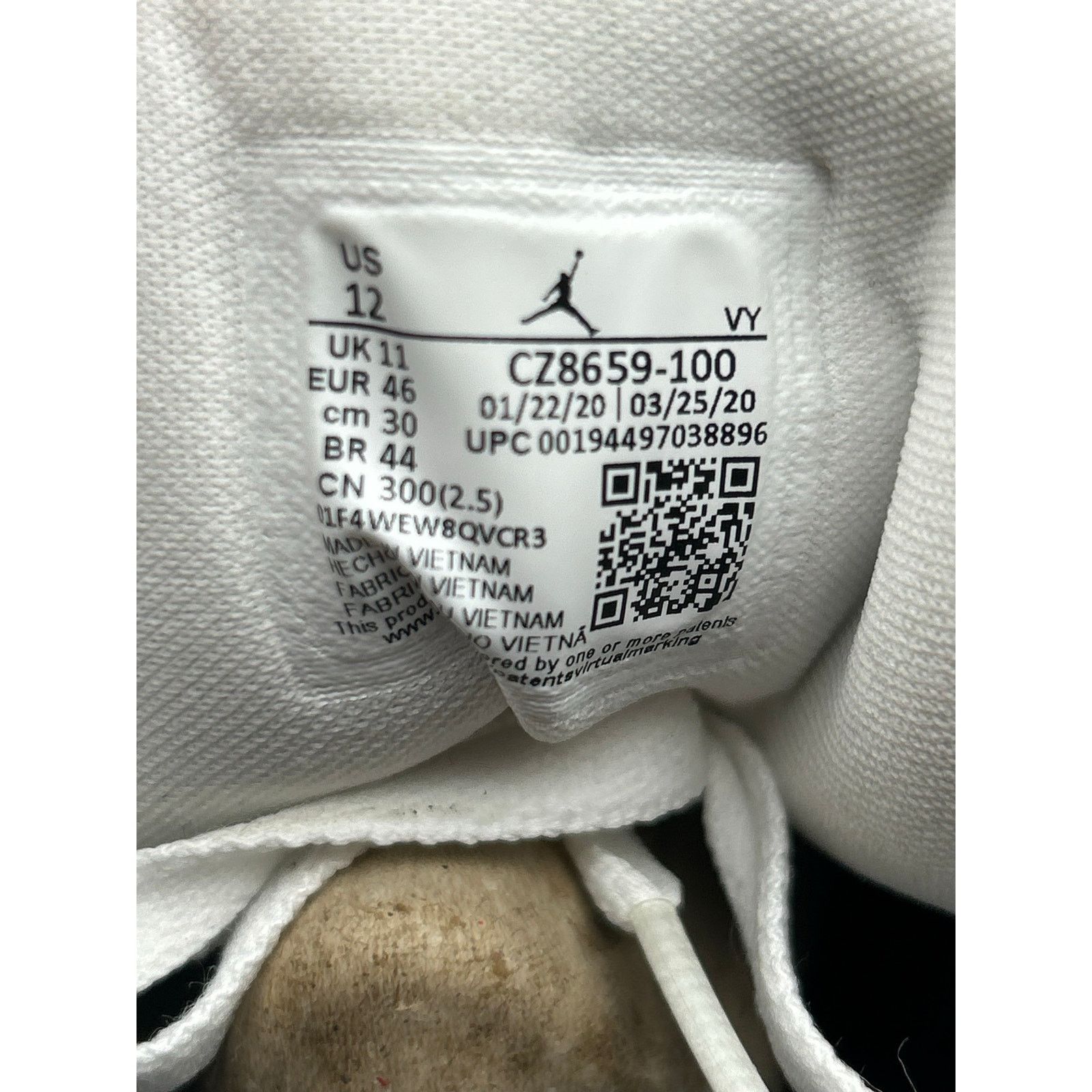 Nike Nike Air Jordan 1 Low SE Nothing But Net Size 12 CZ8659-100 Size US 12 / EU 45 - 11 Thumbnail