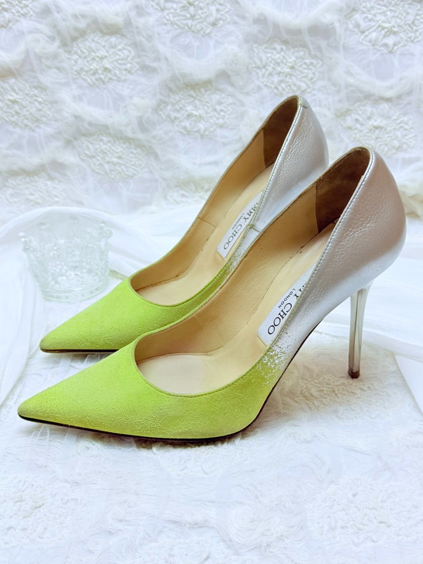 Jimmy Choo Jimmy Choo Yellow Lowtop Sneakers us_6 Women Size US 6 / IT 36 - 1 Thumbnail