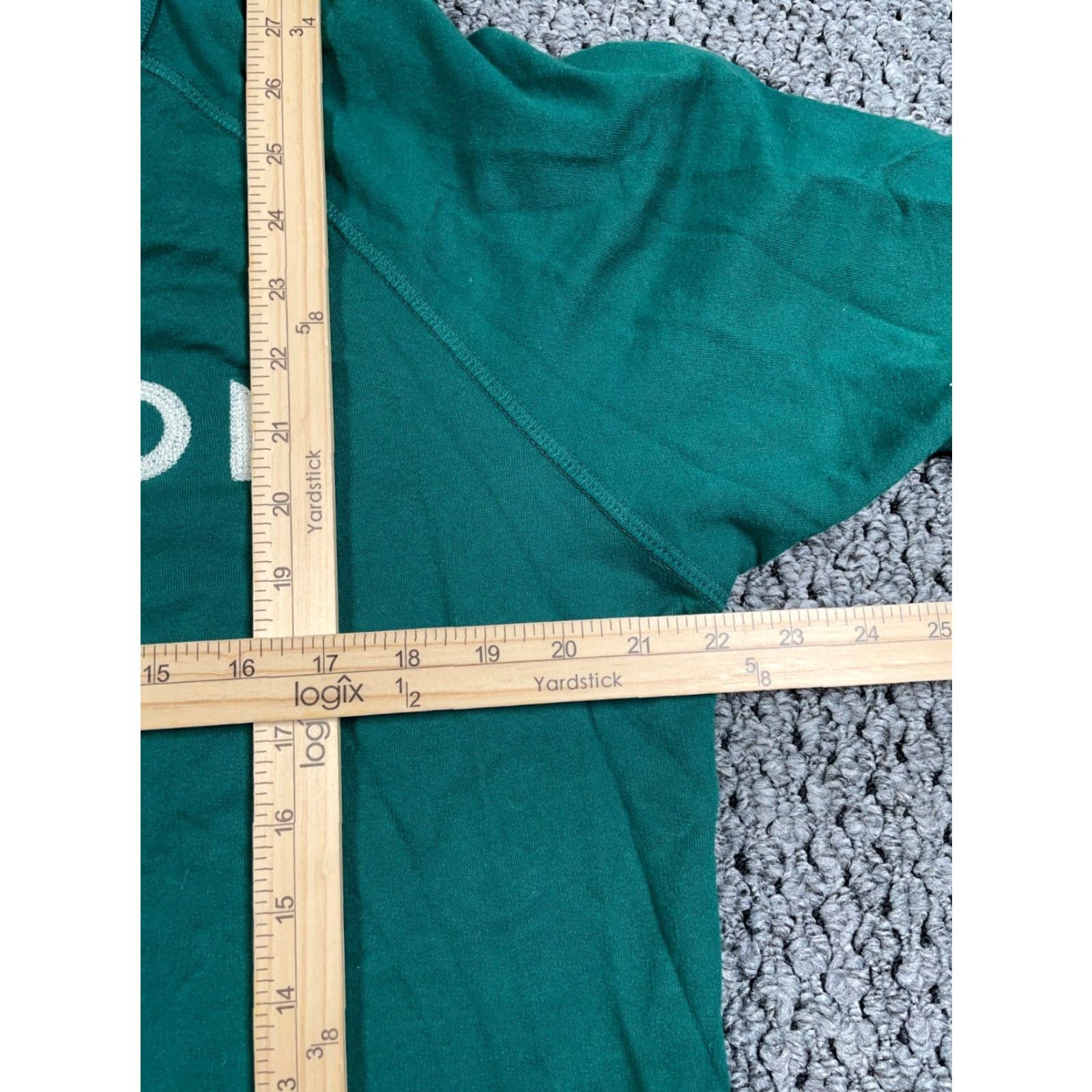 Vintage Peloton Lightweight Embroidered Sweatshirt Women Large Green Crewneck USA Made Size L / US 10 / IT 46 - 7 Thumbnail