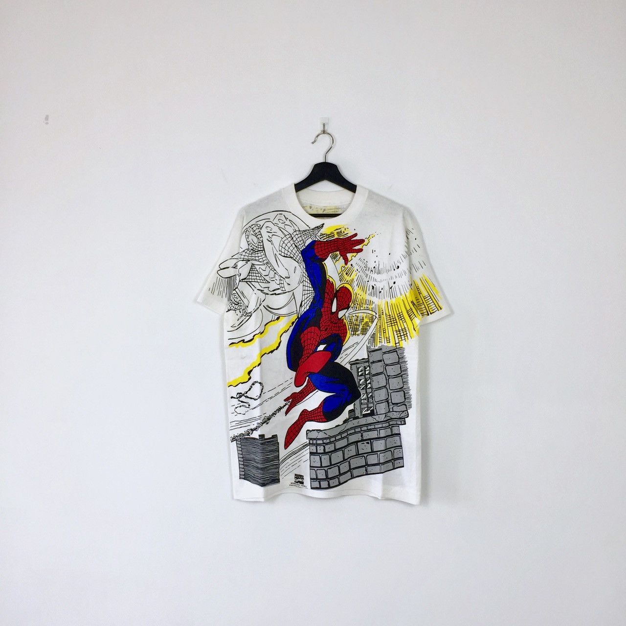Vintage VINTAGE 1993 MARVEL COMICS SPIDER-MAN TEE Size US L / EU 52-54 / 3 - 1 Thumbnail