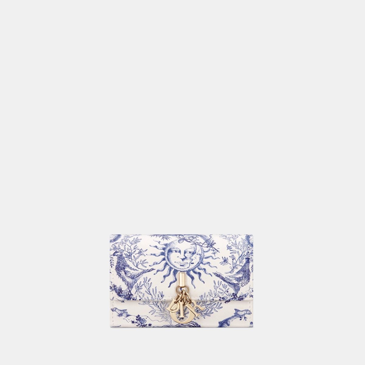 Dior o1bcso1str0226 Size:OS/ Glycine Wallet in Blue Size ONE SIZE - 1 Thumbnail