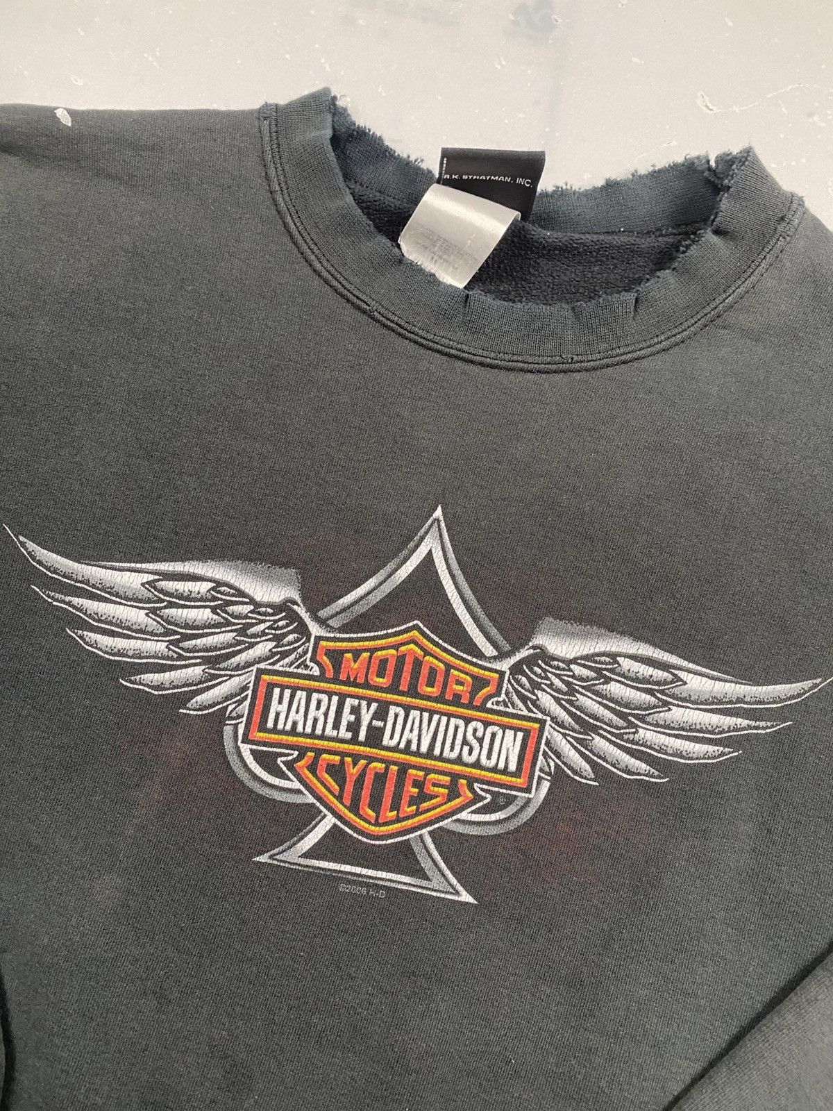 Harley Davidson Grail Vintage y2k 2006 Harley Davidson El Cajon Distressed Size US M / EU 48-50 / 2 - 8 Thumbnail