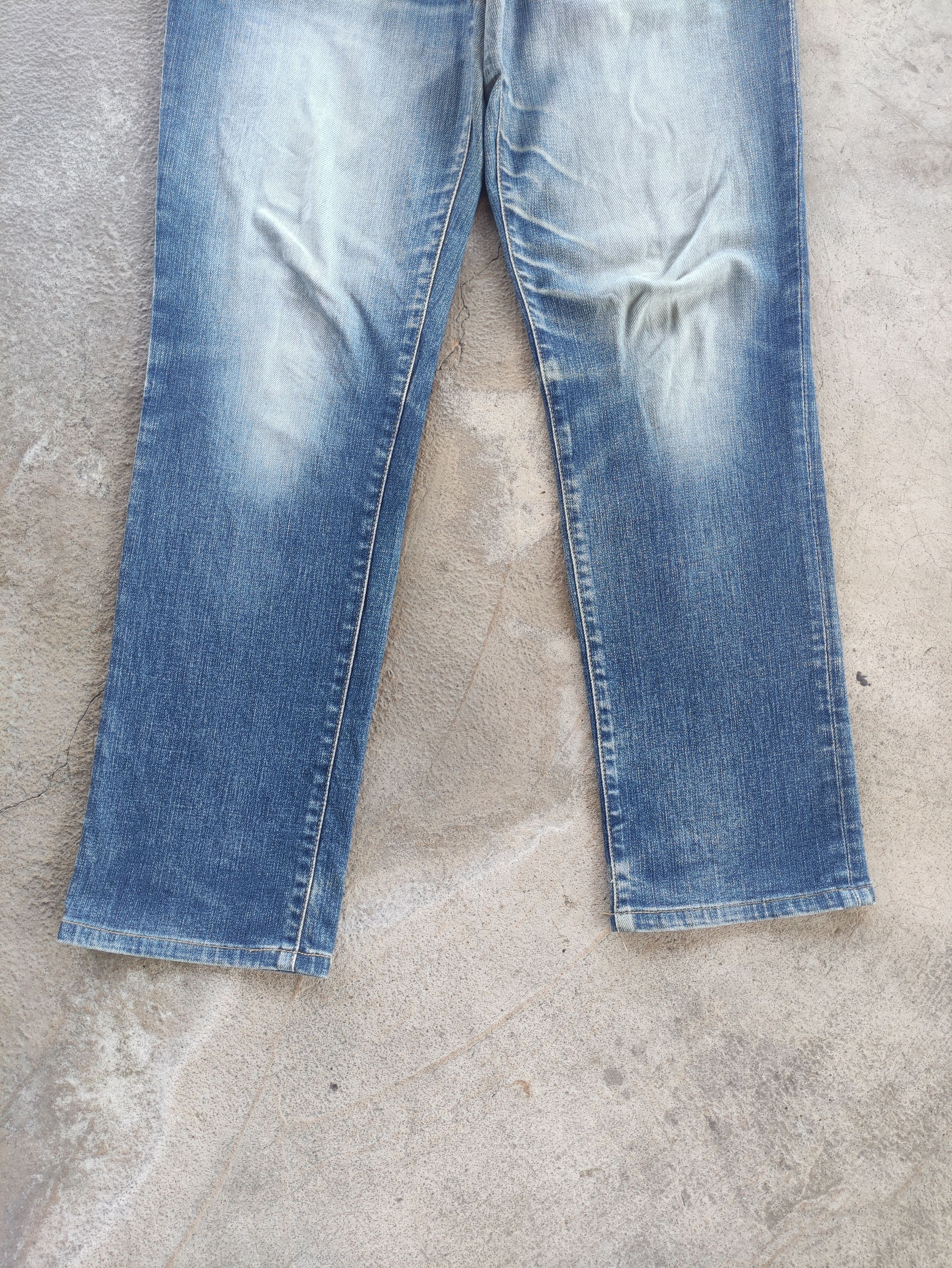 Edwin Vintage Edwin Jean Distressed Faded Denim Pants Size US 32 / EU 48 - 4 Thumbnail
