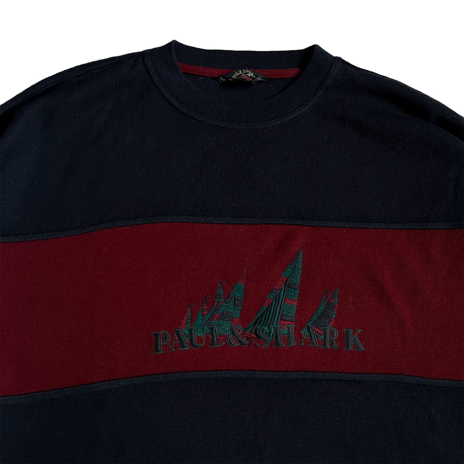 Paul & Shark Paul and Shark Vintage Woolen Sweater, Embroidery Logo Size US L / EU 52-54 / 3 - 4 Thumbnail