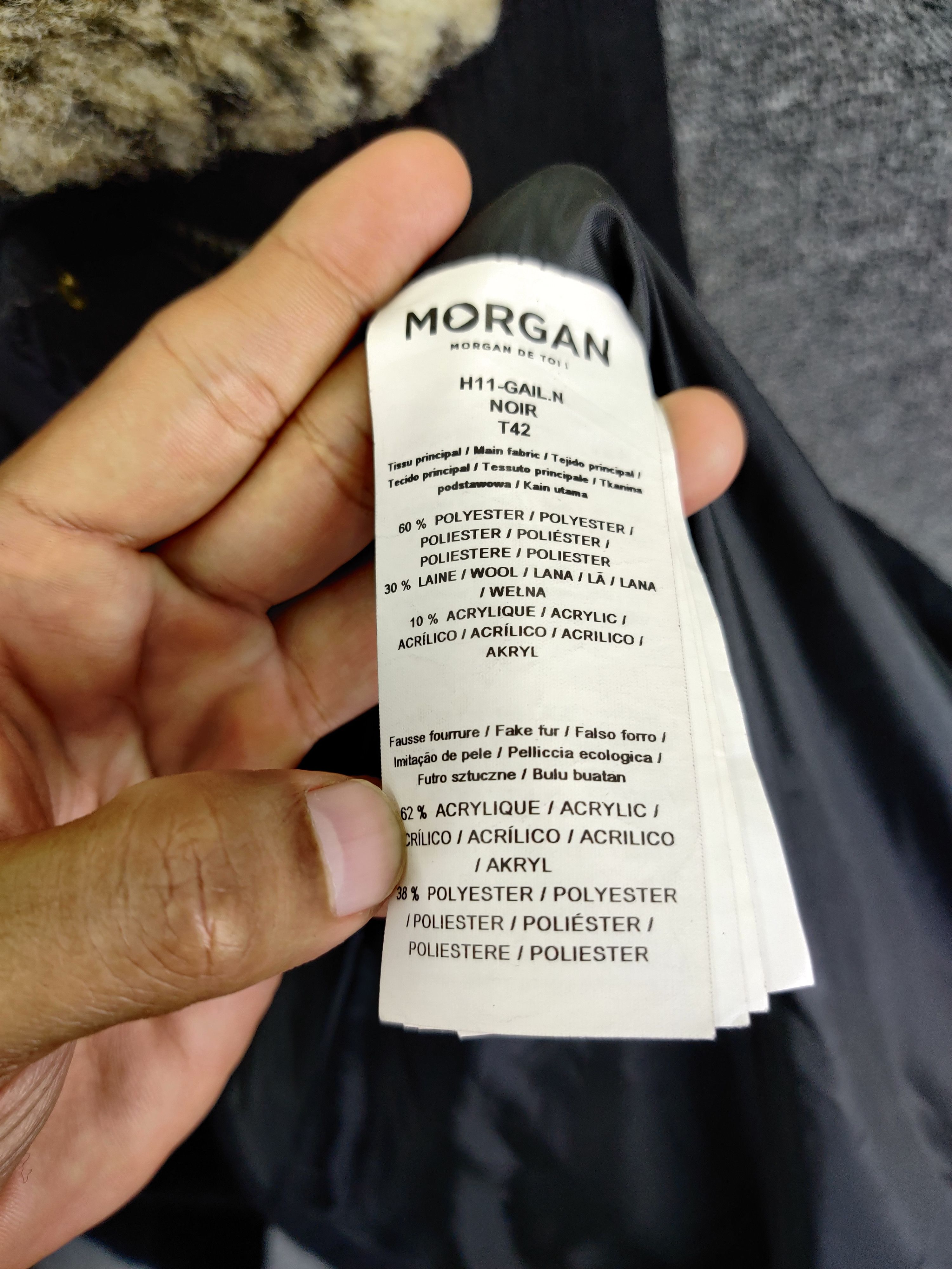 Morgan De Toi Morgan De Toi Leopard Wool Fur Coat Size US M / EU 48-50 / 2 - 8 Thumbnail