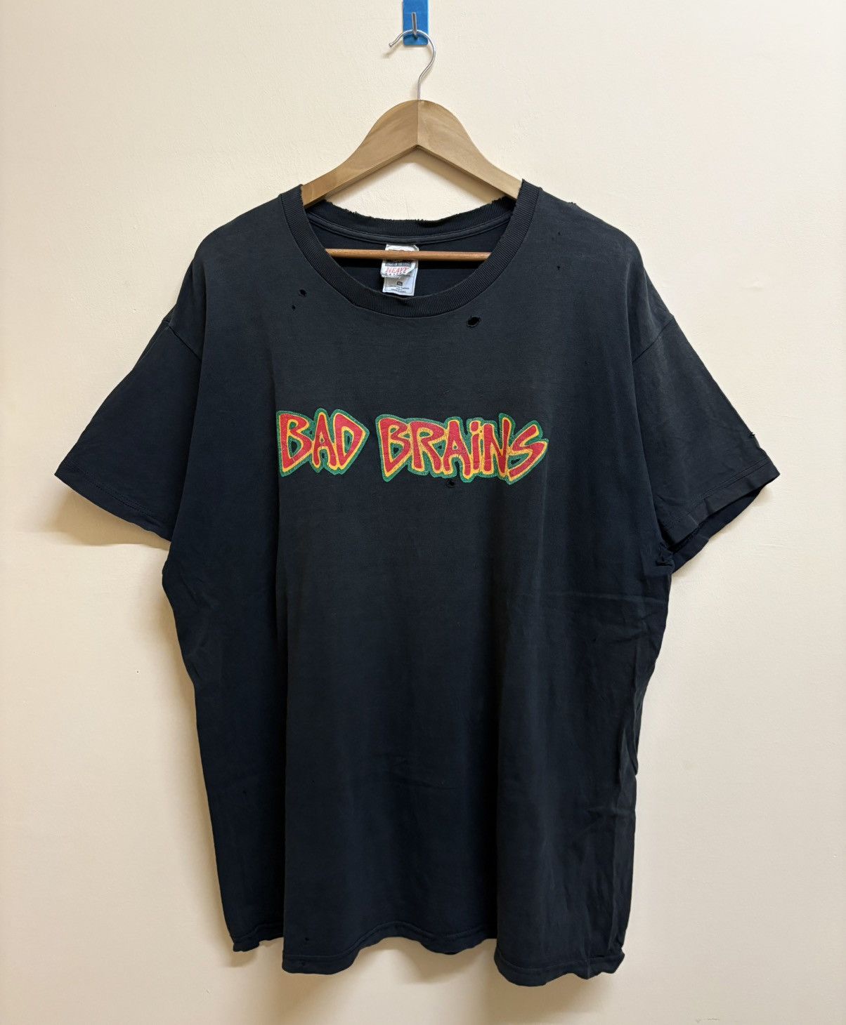 Band Tees Vintage 90s Bad Brains Band Omega Sessions Victory Record Size US XL / EU 56 / 4 - 1 Thumbnail