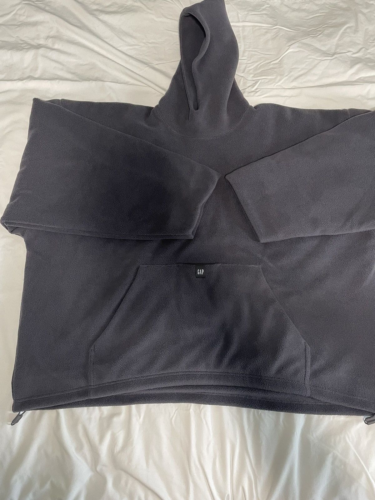Balenciaga × Gap × Kanye West YGEBB Polar Fleece Hoodie (Black) Size US S / EU 44-46 / 1 - 1 Thumbnail