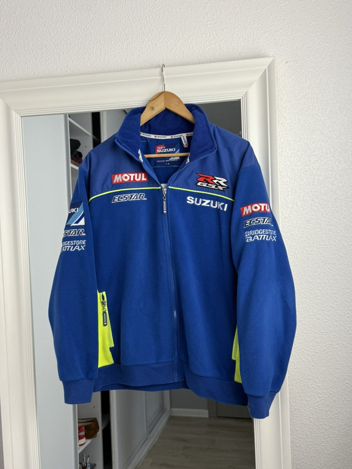 Other Suzuki GSX-RR Ecstar Fleece Racing Full Zip Jacket Motul Size US M / EU 48-50 / 2 - 1 Thumbnail