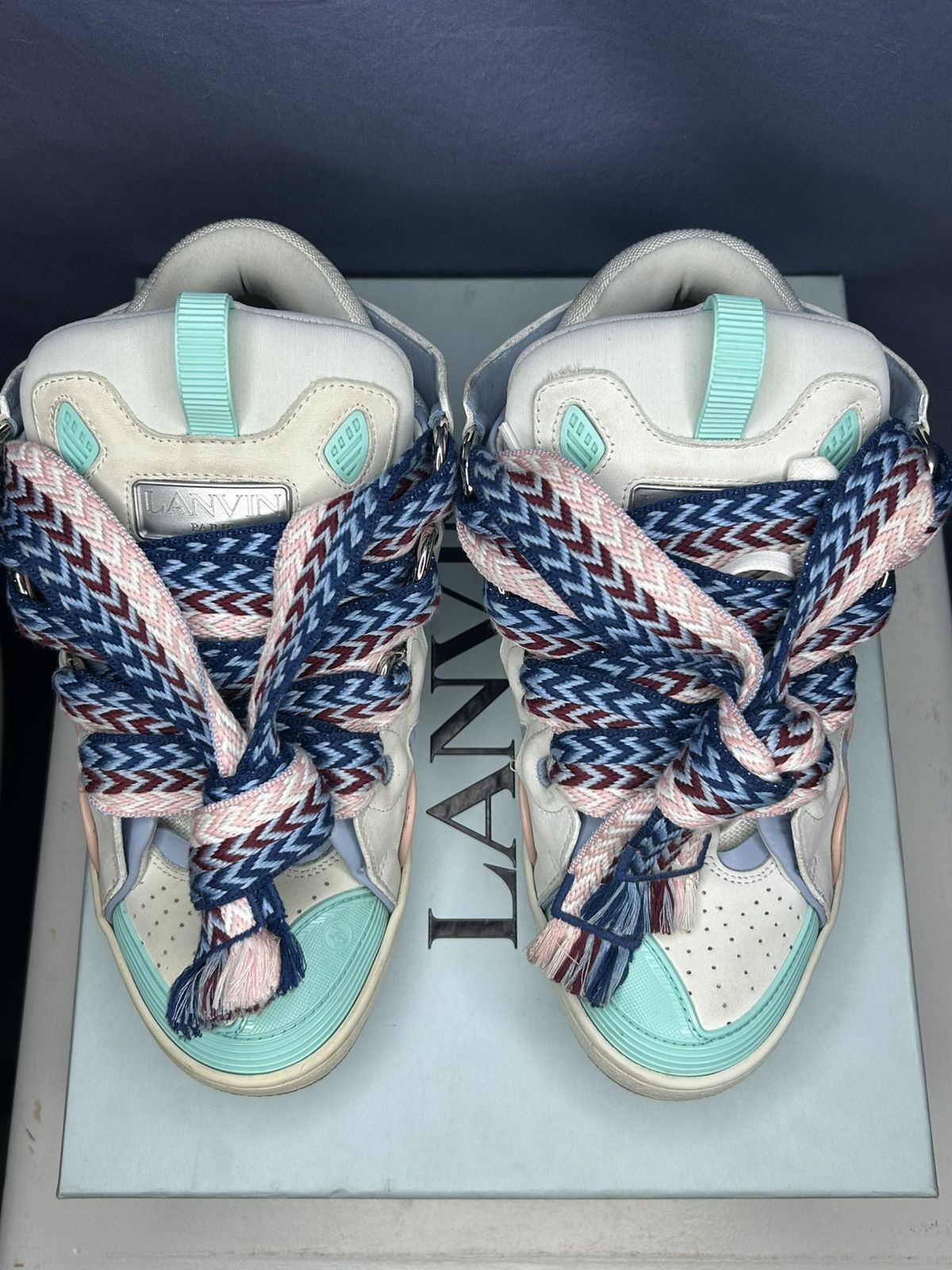 Lanvin Lanvin x Saks Curb Sneakers Size US 10 / EU 43 - 3 Thumbnail