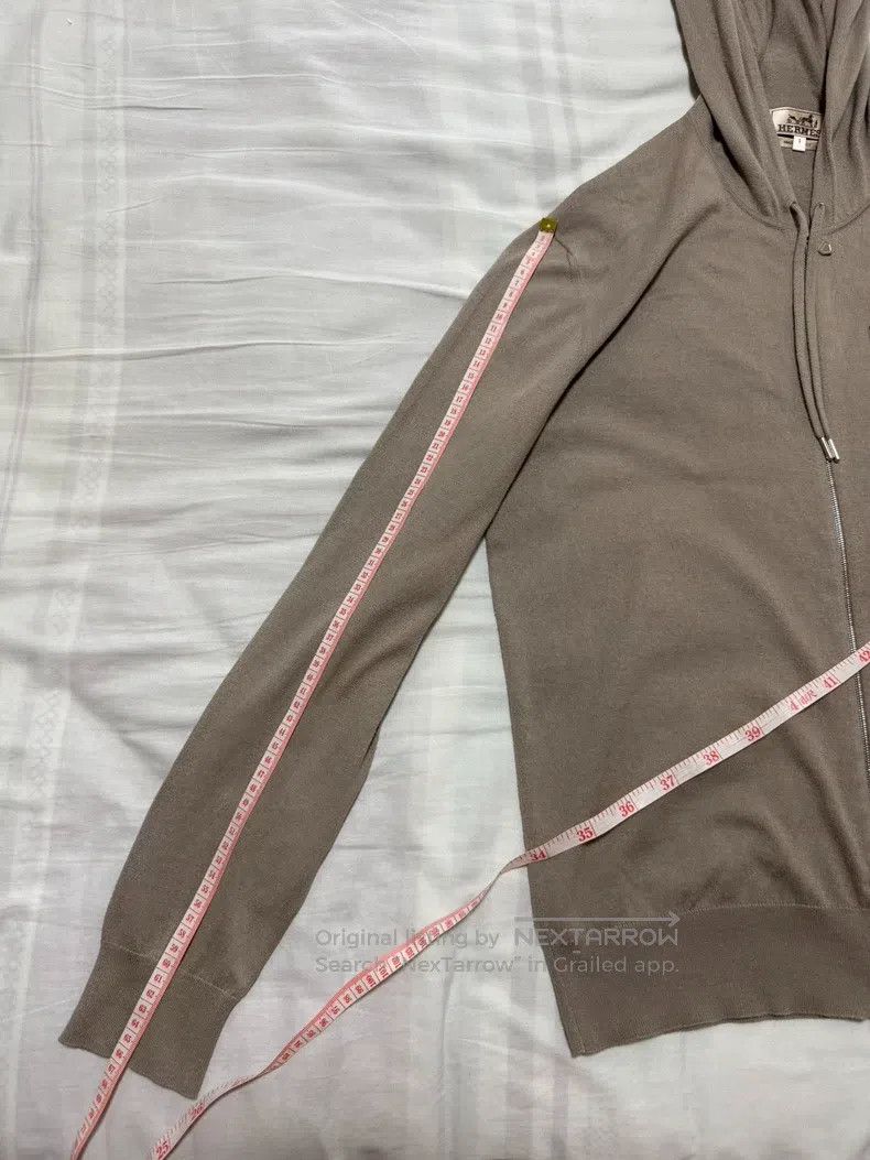 Hermes Hermes Cashmere coat, 15% cashmere +85% cotton Size US S / EU 44-46 / 1 - 6 Thumbnail