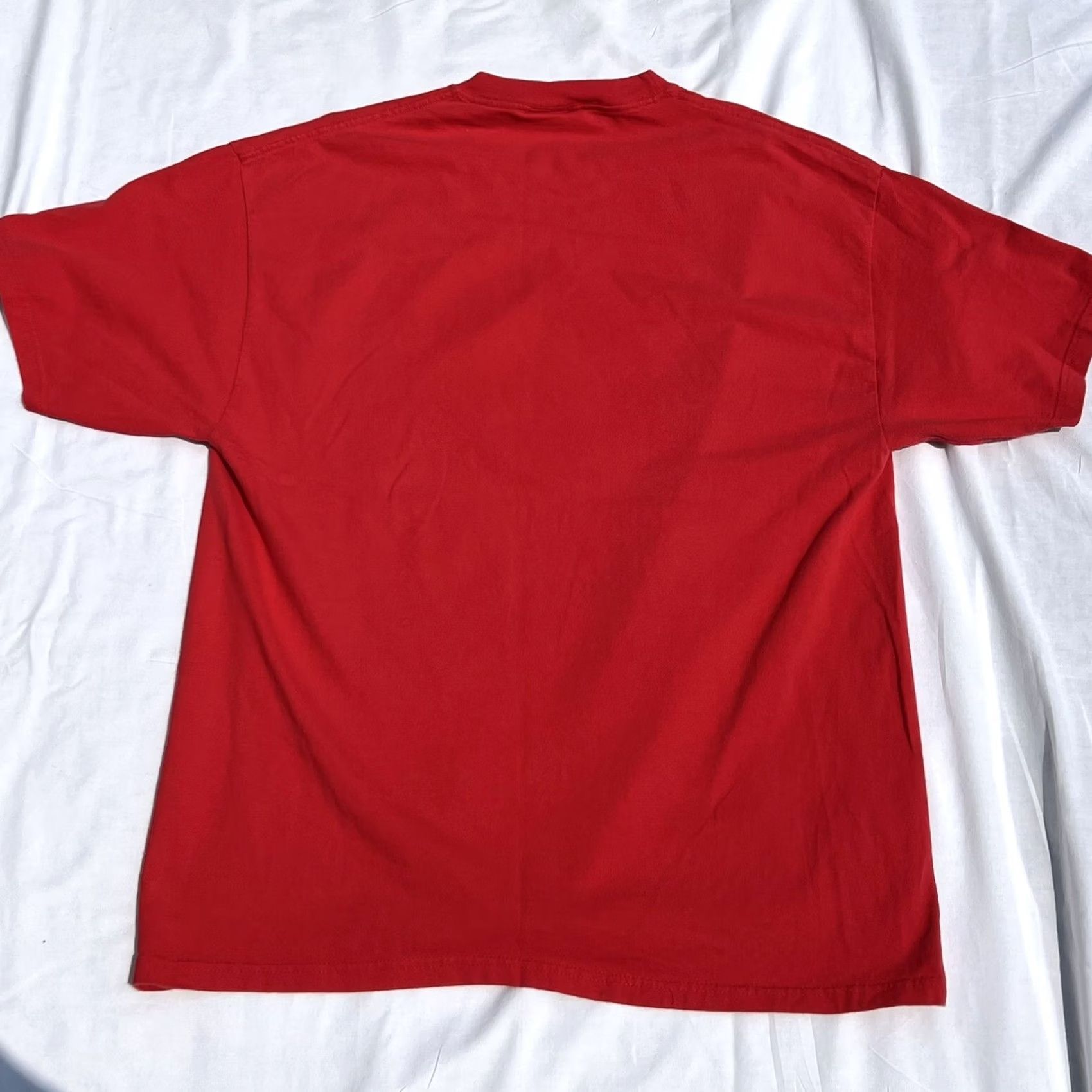 Disney VINTAGE Mickey Mouse Disney T-Shirt Red 2002 Flag 4th of July L Mens Size US L / EU 52-54 / 3 - 7 Thumbnail