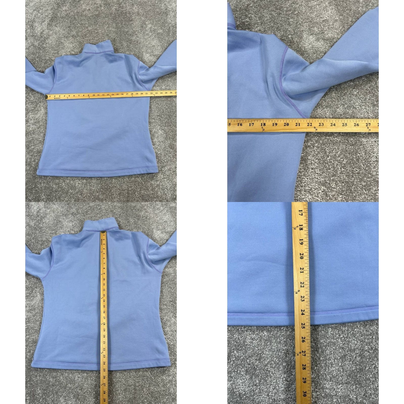 Patagonia Patagonia Capilene Ew Sweater Womens Large Blue Quarter Zip Fleece Size L / US 10 / IT 46 - 8 Thumbnail