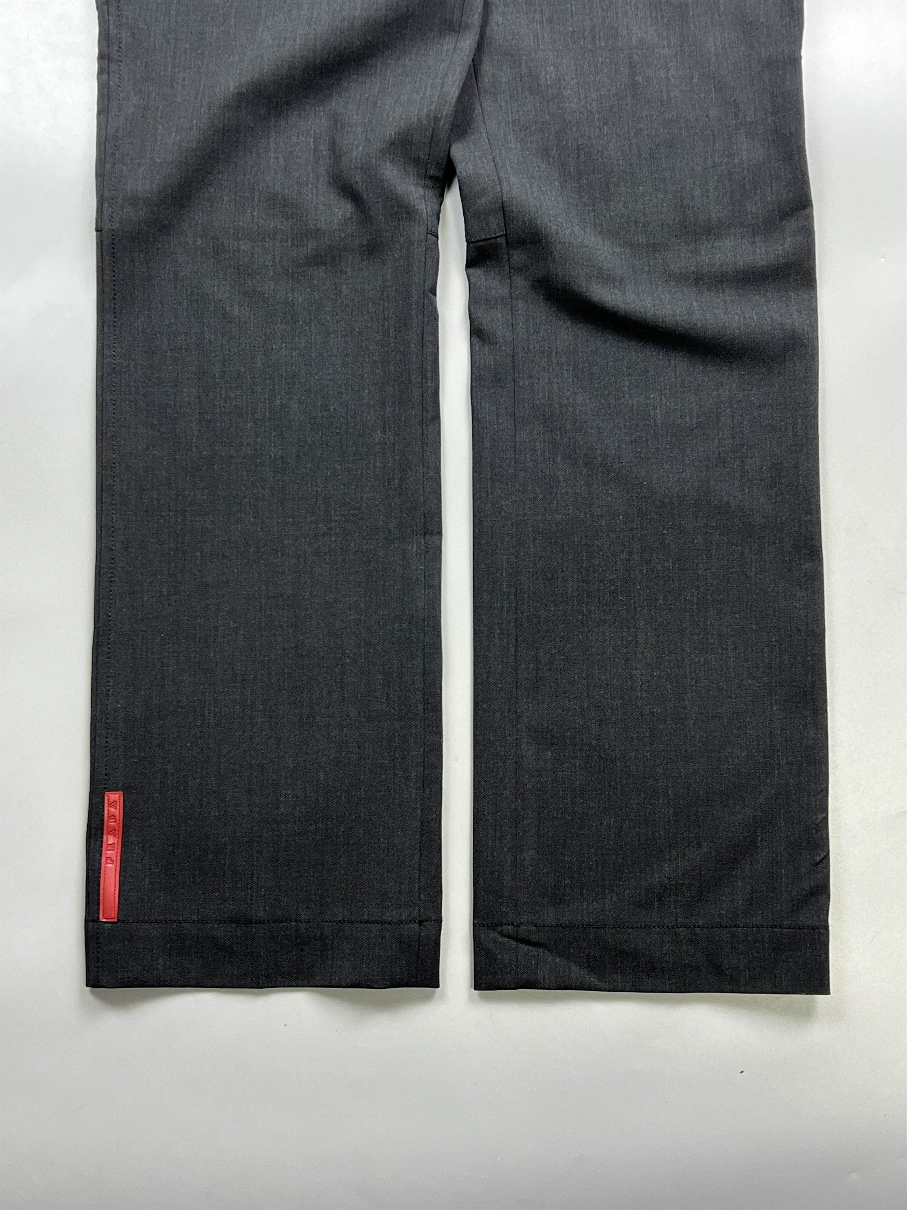 Prada Prada Red Tab Wool Blend Formal Trousers (Y0858) Size 30" / US 8 / IT 44 - 2 Thumbnail