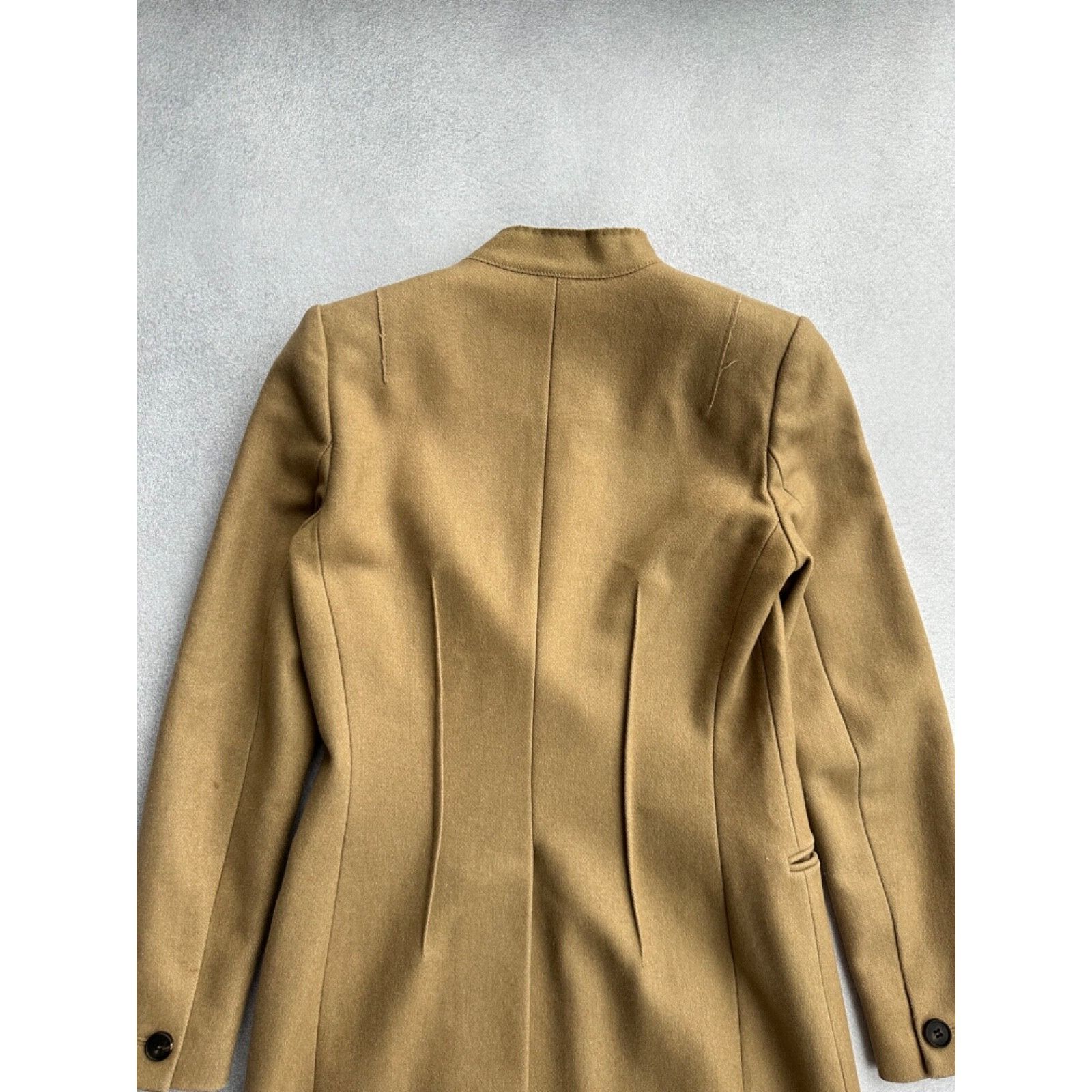 Allsaints All Saints Woman Leni One Button Beige Coat Size XS / US 0-2 / IT 36-38 - 10 Thumbnail