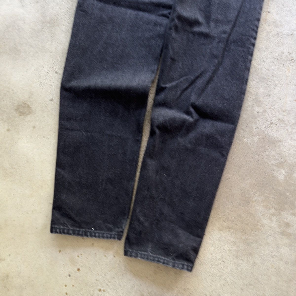 Faded Black Levi's 550 Jeans ERD Grunge Thrashed Skater