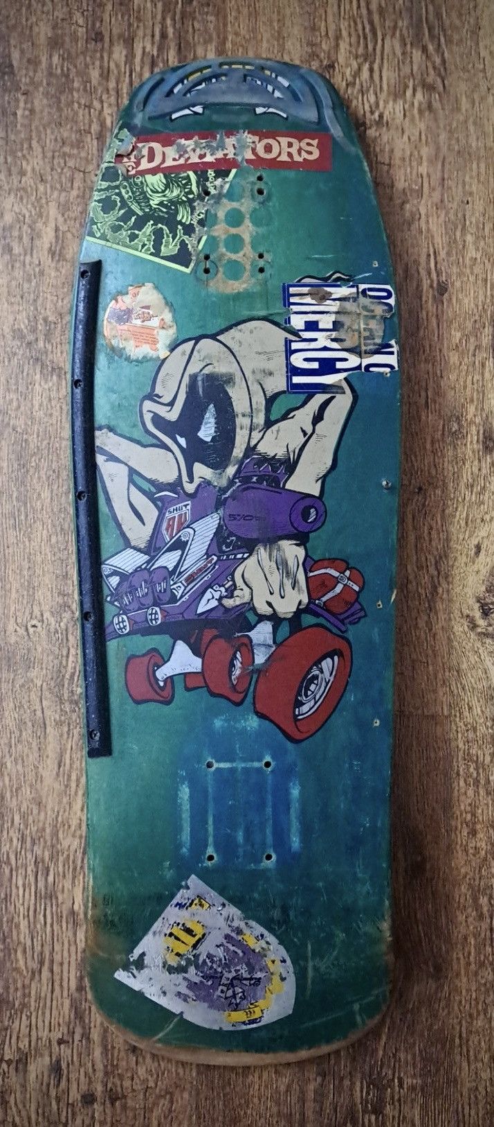 SHUT SKATEBOARDS x ASSAULT VEHICLES x Vintage Deck 1989