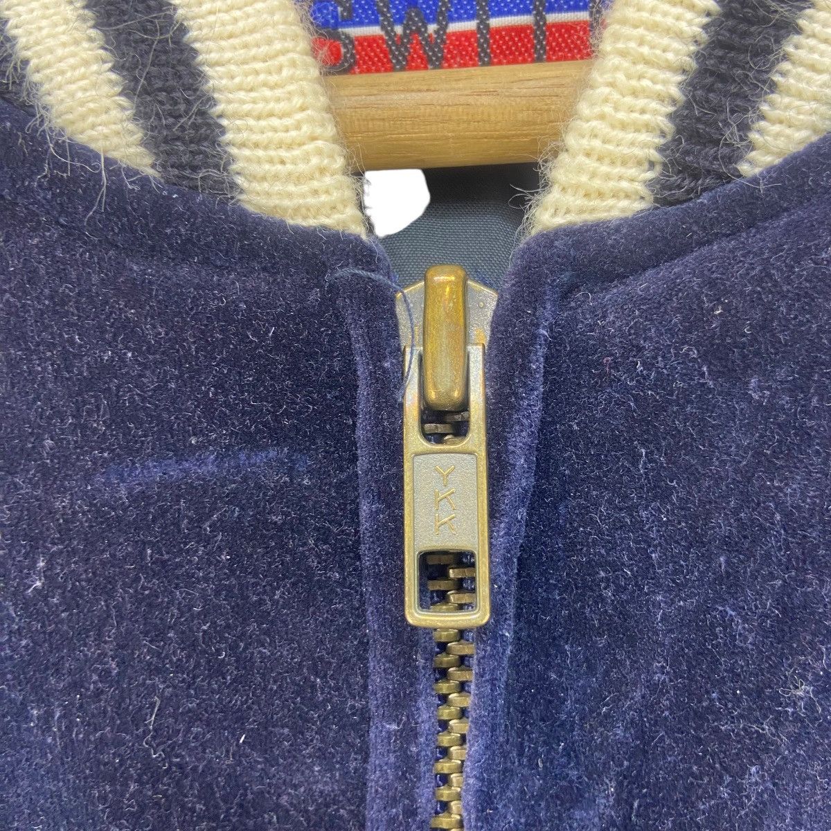 Japanese Brand Vintage Houston Navy Velvet Sukajan Souvenir Jacket Size US S / EU 44-46 / 1 - 17 Thumbnail
