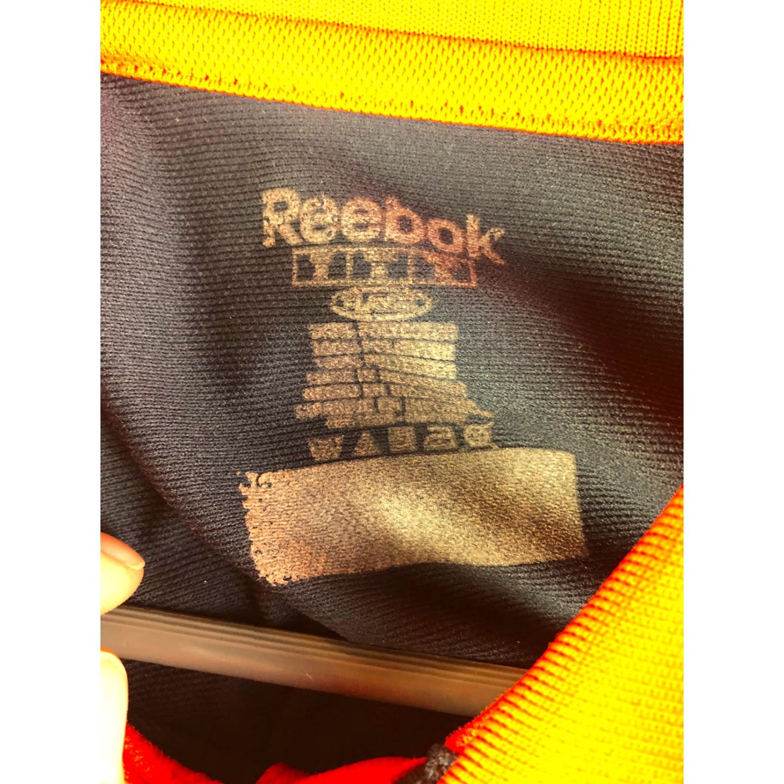 Reebok Reebok NFL Chicago Bears Mens L Short Sleeve Collared Shirt 100% Polyester Polo Football Blue Bears Logo Solid Batm an? Size US L / EU 52-54 / 3 - 5 Thumbnail