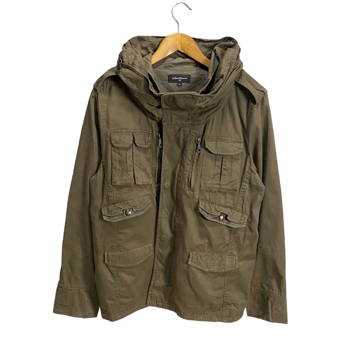 IN THE ATTIC HOMME MULTIPOCKET TACTICAL UTILITY JACKET