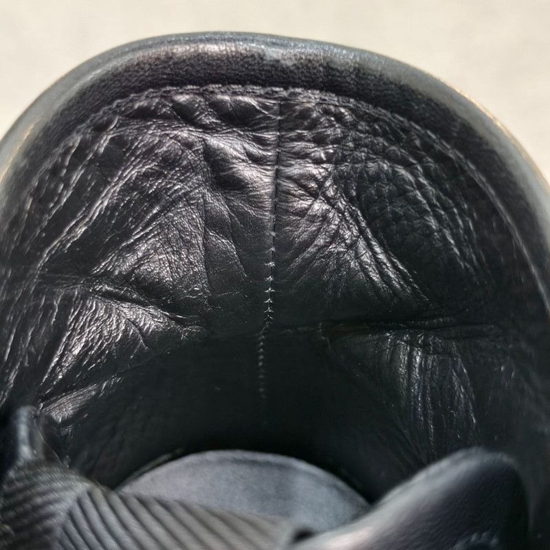 Gucci Gucci Black High-Top Sneakers with Studded Toes Size US 7.5 / EU 40-41 - 4 Thumbnail